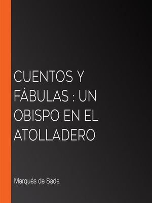 cover image of Cuentos y fábulas